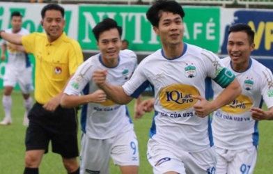 Công Phượng và Xuân Trường ghi bàn, HAGL thắng trận