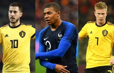 Đội hình ra sân Pháp vs Bỉ: Bất ngờ người thay Meunier