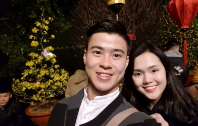 Ngưỡng mộ tài năng và vẻ đẹp của bạn gái Duy Mạnh