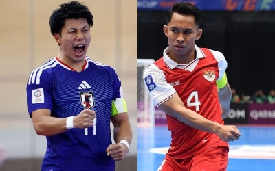 Trực tiếp Futsal Indonesia 3-3 Nhật Bản: Hiệp phụ đã đến