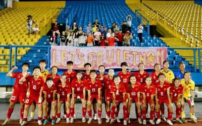 U17 nữ Việt Nam chung bảng với Trung Quốc và Thái Lan ở giải châu Á