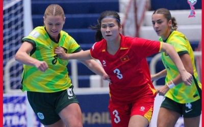 Việt Nam thất bại trận ra quân futsal nữ Đông Nam Á 2026