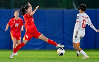 Trực tiếp bóng đá U17 nữ Việt Nam 2-1 U17 nữ Myanmar: Rút ngắn tỷ số