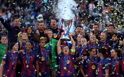 Thắng đậm 4-0, Barca chính thức vô địch Champions League