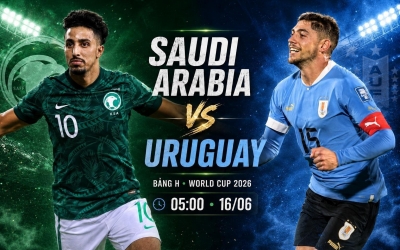 Tỷ lệ thắng Saudi Arabia vs Uruguay: Đại diện Nam Mỹ áp đảo - World Cup 2026