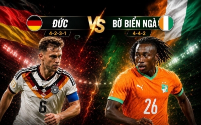 Đội hình mạnh nhất Đức vs Bờ Biển Ngà: Khó cản cỗ xe tăng