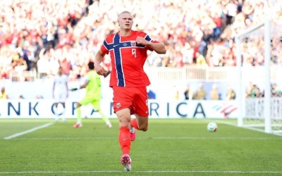 Erling Haaland được vinh danh sau mà trình diễn đỉnh cao trước Iraq