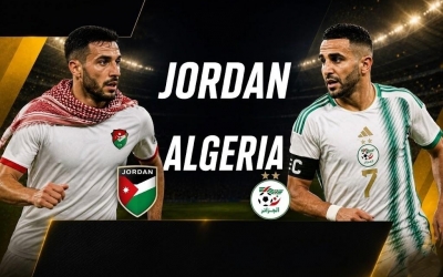 Link xem trực tiếp Jordan vs Algeria hôm nay 23/6 trên VTV - World Cup 2026