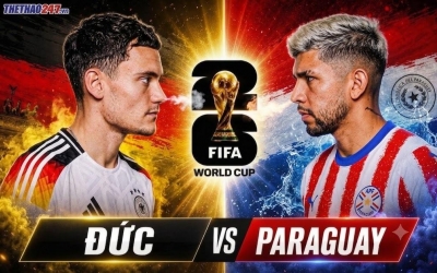 Tỷ lệ thắng Đức vs Paraguay: Chênh lệch quá lớn - World Cup 2026