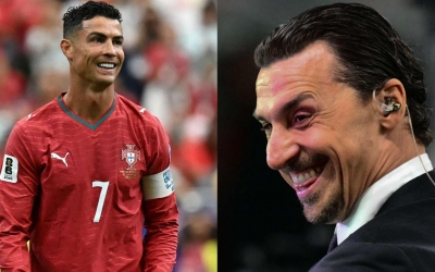 Ibrahimovic gây bão với phát ngôn sốc về Ronaldo