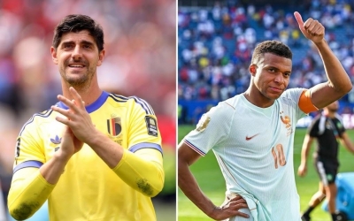 Courtois tiếc nuối lỡ hẹn Mbappe ở bán kết World Cup 2026