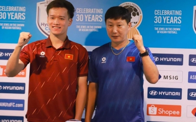 HLV Kim Sang Sik tuyên bố đanh thép trước giờ Việt Nam xuất trận AFF Cup