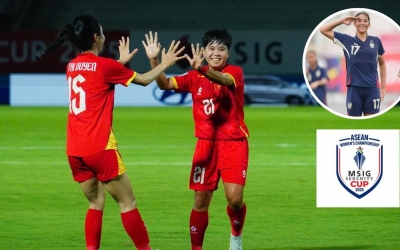 CĐV Thái Lan phấn khích sau chiến thắng 6 sao của ĐT nữ Việt Nam