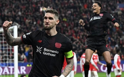 Trực tiếp Bayer Leverkusen 1-1 Arsenal: Kai Havertz gỡ hoà