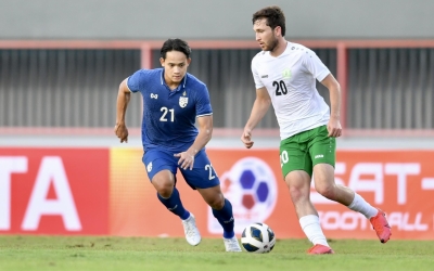 Trực tiếp Thái Lan 0-0 Turkmenistan: Trận đấu bắt đầu