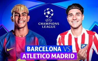 Trực tiếp Barcelona vs Atletico Madrid, 2h00 hôm nay 9/4