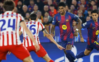 Trực tiếp Barcelona 0-0 Atletico Madrid: Rashford bỏ lỡ