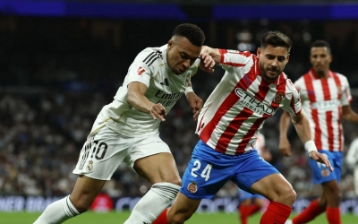 Real Madrid sảy chân trước Girona, giấc mơ vô địch La Liga dần khép lại