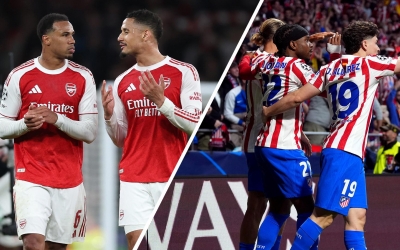 Trực tiếp Atletico Madrid vs Arsenal, 2h00 hôm nay 30/4