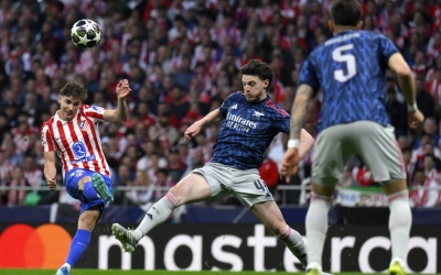 Trực tiếp Atletico Madrid 0-0 Arsenal: Vẫn chưa có bàn