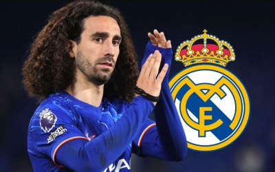 CHÍNH THỨC: Rời Chelsea, Cucurella gia nhập Real Madrid giá không tưởng