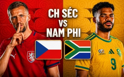 Tỷ lệ thắng CH Séc vs Nam Phi: Séc vượt trội hẳn - World Cup 2026