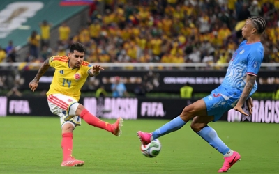 Trực tiếp Colombia 0-0 CHDC Congo: Colombia ép sân tìm bàn