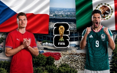 Link xem trực tiếp CH Séc vs Mexico hôm nay 25/6 trên VTV