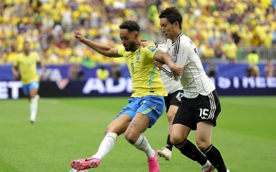 Trực tiếp Brazil 0-1 Nhật Bản: Cú sốc lớn đã tới!