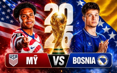 Trực tiếp bóng đá Mỹ 0-0 Bosnia: Mỹ ép sân từ đầu
