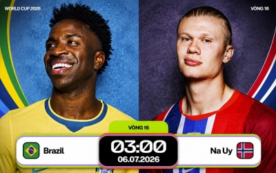 Dự đoán bàn thắng, thẻ phạt, phạt góc Brazil vs Na Uy - World Cup 2026