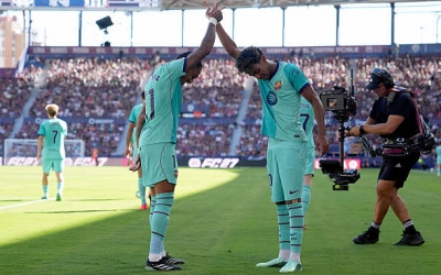 Trực tiếp Levante 0-2 Barca: Chủ nhà phản công