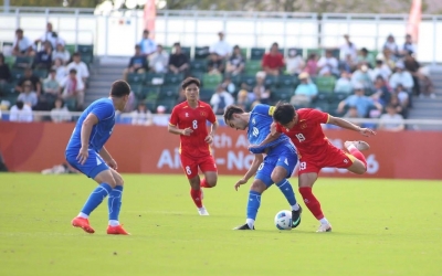 Trực tiếp U23 Việt Nam 0-2 U23 Uzbekistan: Uzbekistan nhân đôi cách biệt