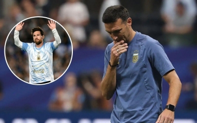 Hành động đặc biệt của HLV Argentina ngày tạm biệt Messi