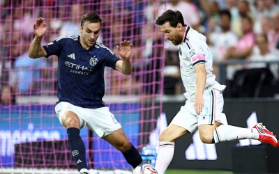 Trực tiếp Inter Miami 1-0 New York City: Messi bỏ lỡ