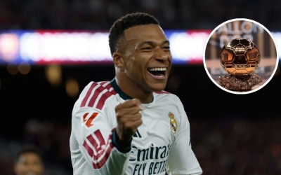 CHÍNH THỨC: Mbappe đi vào lịch sử Quả bóng Vàng ở năm 2026