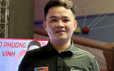 Thăng hoa tuyệt vời, Bao Phương Vinh hạ số 1 thế giới ở giải châu Á 2026