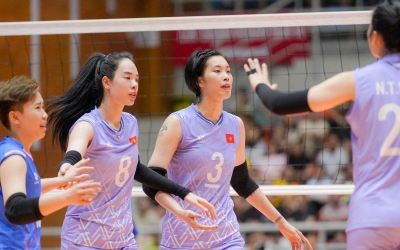 Trực tiếp bóng chuyền nữ Việt Nam vs Lebanon, 8h00 hôm nay 6/6