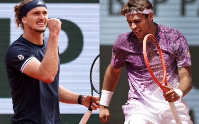 Trực tiếp tennis Alexander Zverev vs Flavio Cobolli, 20h00 hôm nay 7/6