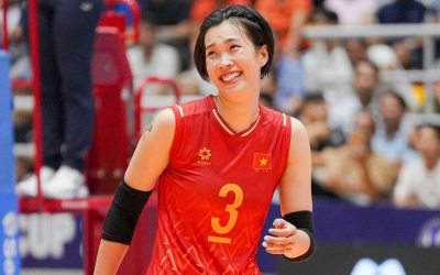 Đánh bại Iran, bóng chuyền nữ Việt Nam lên ngôi đầu bảng AVC Cup 2026