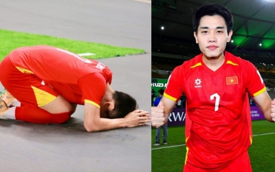 CĐV Thái Lan đồng loạt lên tiếng khi Đình Bắc cúi đầu xin lỗi