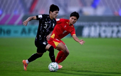 Trực tiếp U23 Việt Nam 1-0 U23 Hàn Quốc: Quốc Việt tỏa sáng