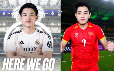 Báo Thái Lan dậy sóng về hình ảnh Đình Bắc khoác áo Real Madrid