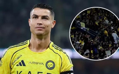 CĐV Al Nassr đồng loạt thể hiện quan điểm của mình về Ronaldo