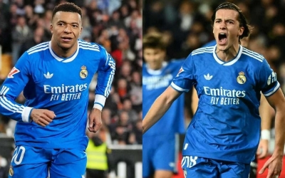 Mbappe tỏa sáng, Real Madrid tiếp tục áp sát Barca tại La Liga