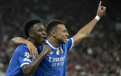 Vinicius tỏa sáng, Real Madrid nắm lợi thế lớn tại play-off Cúp C1