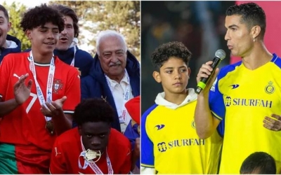 CHÍNH THỨC: Con trai Ronaldo giành danh hiệu thứ 3 cùng Bồ Đào Nha