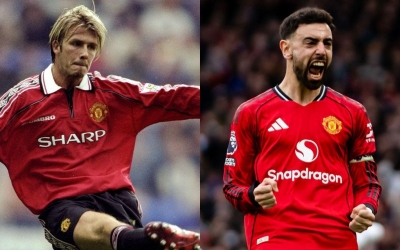Bruno Fernandes: 'Tôi đã cố gắng làm mọi thứ giống David Beckham'
