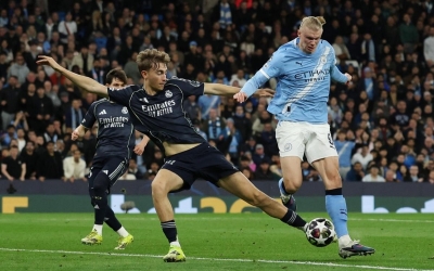 Vinicius lập cú đúp, Real Madrid loại Man City khỏi Champions League