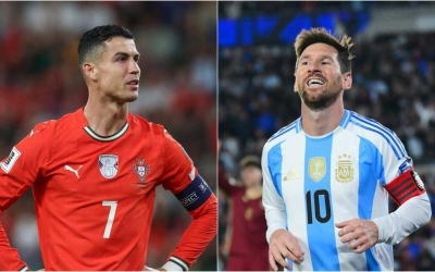 Ronaldo và Messi hợp tác cùng nhau lần thứ 2 trong lịch sử